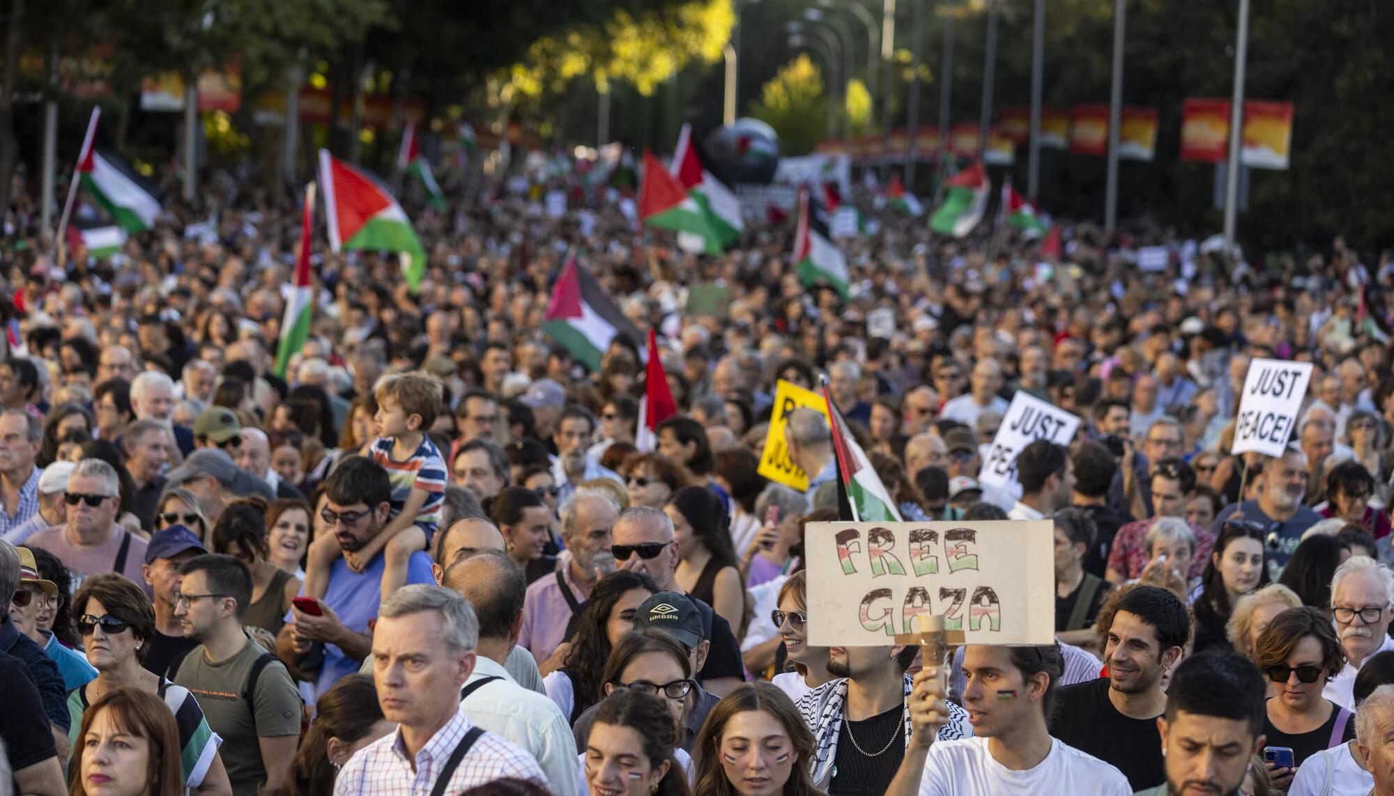 Manifestación Palestina 4 octubre Madrid - 3